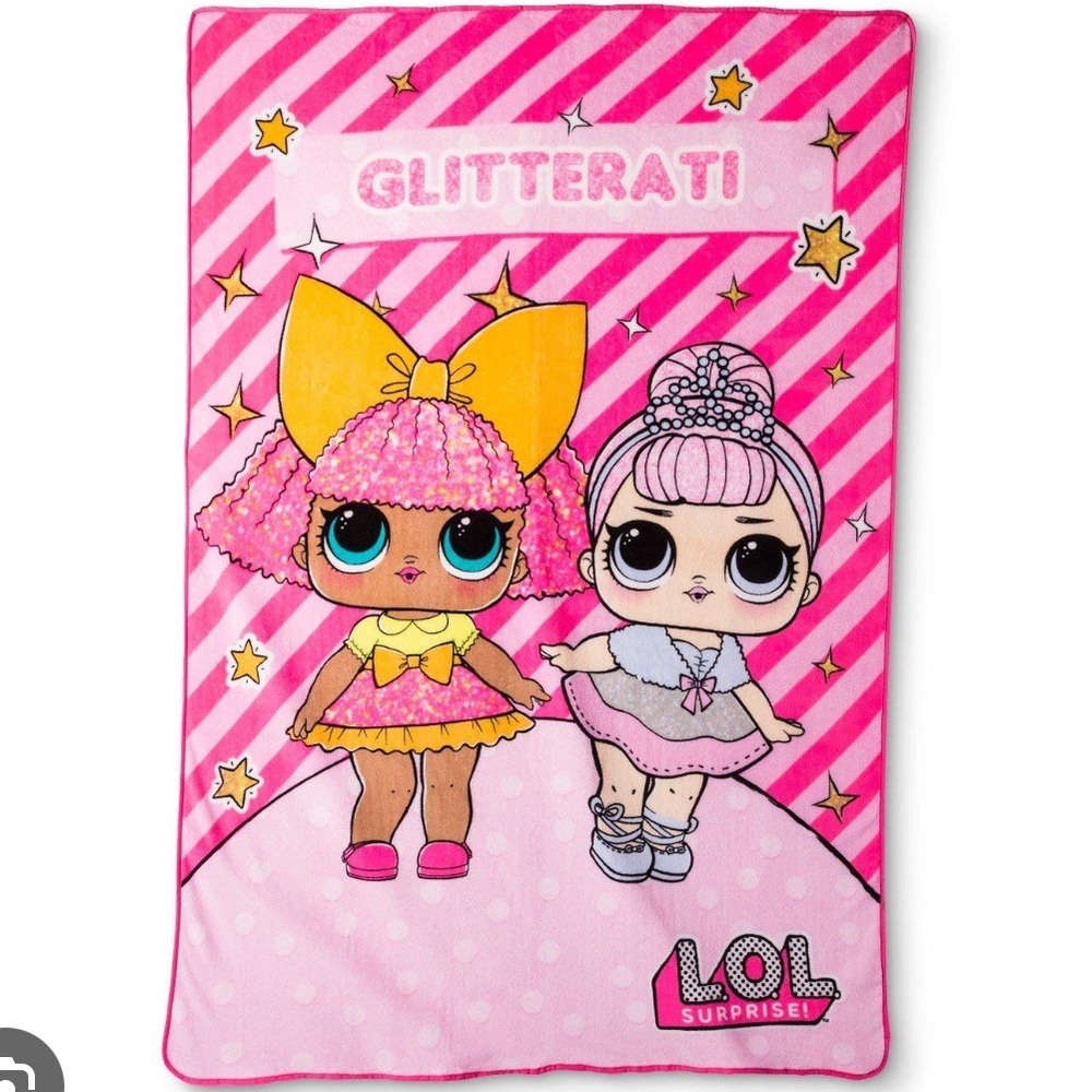L.O.L. Surprise! Large Super Soft Plush Blanket